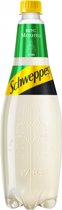 Напиток SCHWEPPES Мохито Тоник сильногазированный, 0.9л