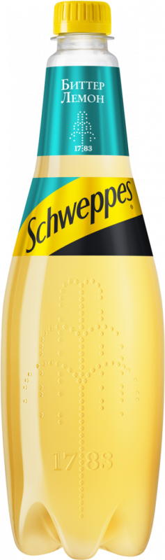 Напиток SCHWEPPES Bitter Lemon Тоник сильногазированный, 0.9л