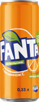 Напиток FANTA Апельсин сильногазированный, 0.33л