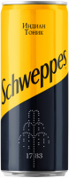 Напиток SCHWEPPES Индиан Тоник сильногазированный, 0.33л