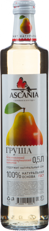 Напиток ASCANIA Груша, 0.5л Напиток ASCANIA Груша, 0.5л