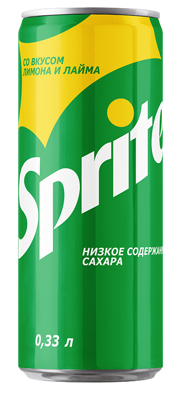 Напиток SPRITE Лимон, лайм сильногазированный, ж/б, 0.33л Напиток SPRITE Лимон, лайм сильногазированный, ж/б, 0.33л
