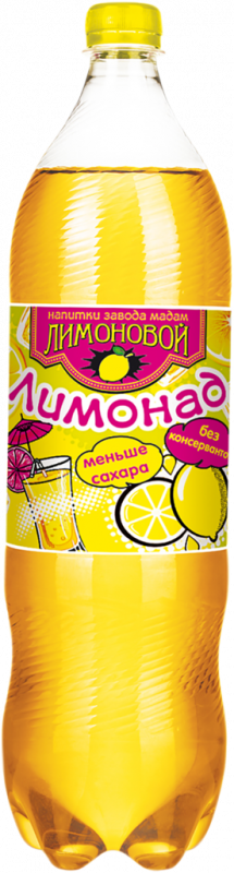 Напиток МАДАМ ЛИМОНОВА Лимонад газированный, 1.5л Напиток МАДАМ ЛИМОНОВА Лимонад газированный, 1.5л