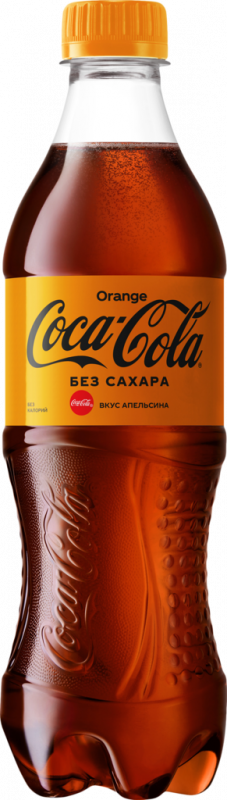 Напиток COCA-COLA Zero Orange сильногазированный, 0.5л