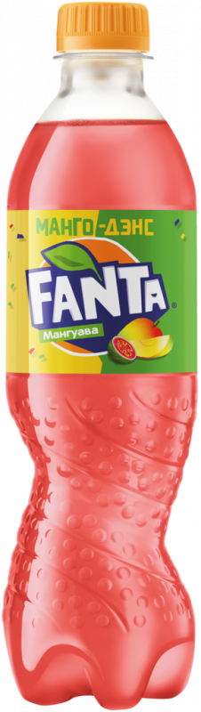Напиток FANTA Манго, гуава сильногазированный, 0.5л Напиток FANTA Манго, гуава сильногазированный, 0.5л