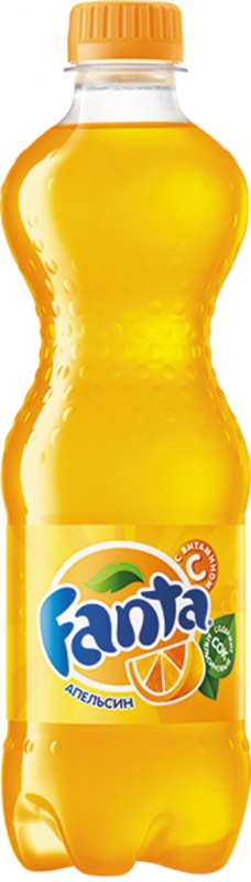 Напиток FANTA Апельсин сильногазированный, 0.5л