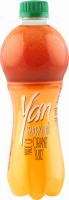 Напиток сокосодержащий YAN Sparkling апельсиновый газированный, 0.47л