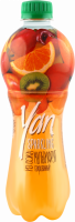 Напиток сокосодержащий YAN Sparkling мультифруктовый газированный, 0.47л
