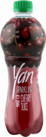 Напиток сокосодержащий YAN Sparkling вишневый газированный, 0.47л
