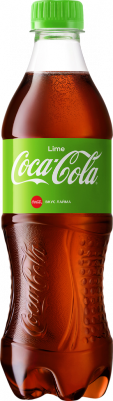 Напиток COCA-COLA Lime сильногазированный, 0.5л