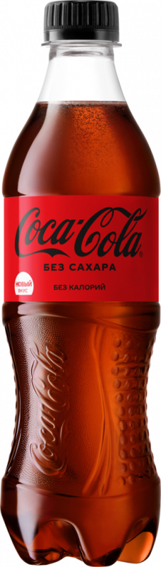 Напиток COCA-COLA Zero без сахара газированный, 0.5л Напиток COCA-COLA Zero без сахара газированный, 0.5л