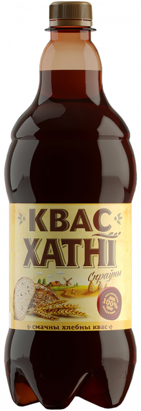 Квас ХАТНI Спрауны газированный пастеризованный, 1.4л