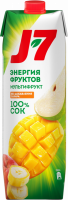 Сок J7 Мультифруктовый с мякотью, 0.97л
