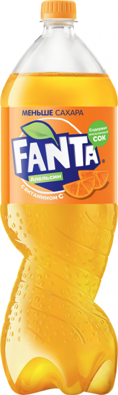 Напиток FANTA Апельсин сильногазированный, 2л Напиток FANTA Апельсин сильногазированный, 2л
