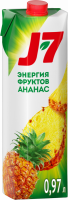Нектар J7 Ананас с мякотью, 0.97л