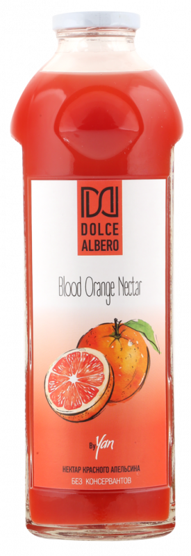 Нектар DOLCE ALBERO Красный апельсин, 0.93л