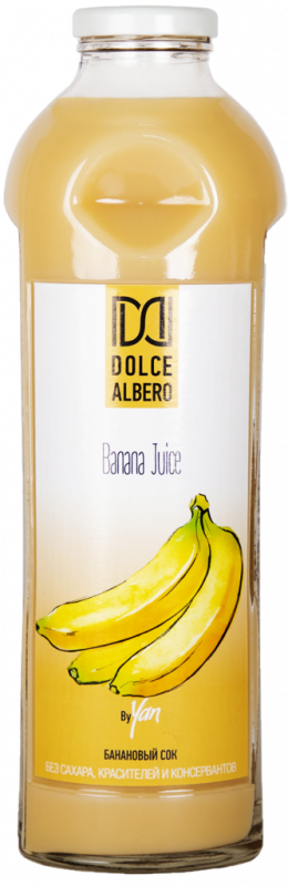 Сок DOLCE ALBERO Банановый, 0.93л