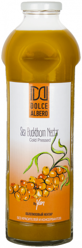 Нектар DOLCE ALBERO Облепиховый, 0.93л Нектар DOLCE ALBERO Облепиховый, 0.93л