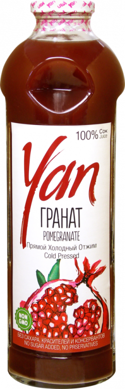 Сок YAN Гранатовый, 0.93л Сок YAN Гранатовый, 0.93л