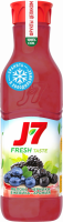 Сок J7 Fresh Taste из яблок, черники, аронии и ежевики с мякотью, 850мл