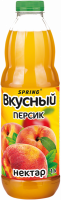 Нектар SPRING Вкусный Персик, яблоко, 1л