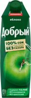 Сок ДОБРЫЙ Яблоко, 1л