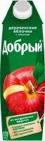 Нектар ДОБРЫЙ Деревенские яблочки, 1л