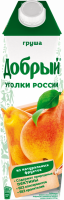 Нектар ДОБРЫЙ Уголки России Груша, 1л