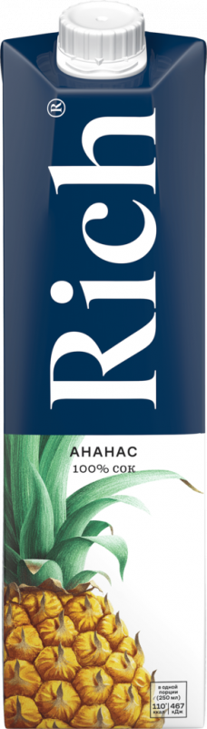 Сок RICH Ананас, 1л Сок RICH Ананас, 1л