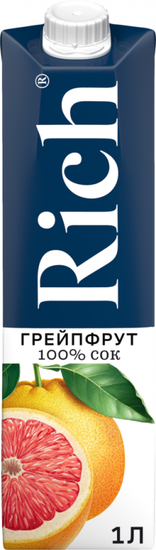 Сок RICH Грейпфрут, 1л Сок RICH Грейпфрут, 1л