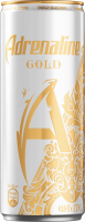 Напиток энергетический ADRENALINE Gold White со вкусом цитруса и винограда, 0.33л