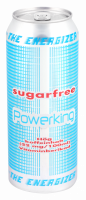 Напиток энергетический POWERKING SugarFree сильногазированный, 0.5л