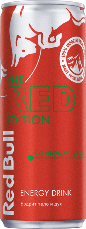 Напиток безалкогольный RED BULL Red Edition газированный, 0.25л Напиток безалкогольный RED BULL Red Edition газированный, 0.25л