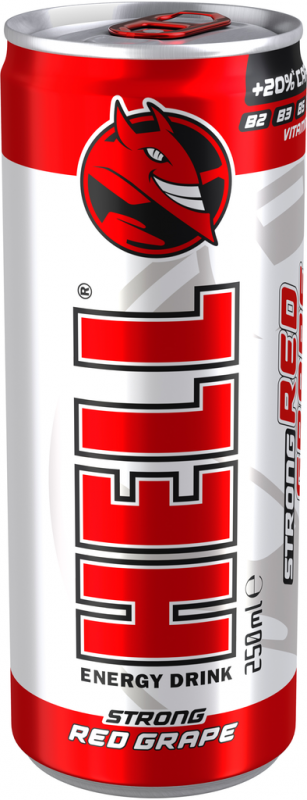 Напиток энергетический HELL ENERGY Strong Apple газированный, 0.25л Напиток энергетический HELL ENERGY Strong Apple газированный, 0.25л