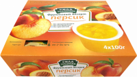 Десерт фруктовый СИЛА ТРАДИЦИИ Персик, 4х100г