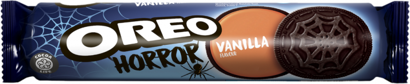 Печенье OREO с какао и начинкой оранжевого цвета с ванильным вкусом, 154г Печенье OREO с какао и начинкой оранжевого цвета с ванильным вкусом, 154г