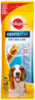 Лакомство для собак PEDIGREE DentaStix для очищения зубов 10-25кг, 77г