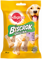Лакомство для взрослых собак PEDIGREE Biscrok Бисквитные косточки, ассорти, 200г
