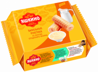 Вафельные рулетики ЯШКИНО со сгущенным молоком, 160г