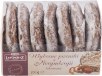 Пряники LAMBERTZ на тонкой вафле в сахарной глазури, 200г