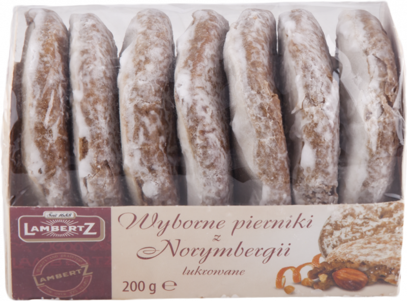 Пряники LAMBERTZ на тонкой вафле в сахарной глазури, 200г Пряники LAMBERTZ на тонкой вафле в сахарной глазури, 200г