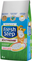 Наполнитель глиняный для кошачьего туалета FRESH STEP Тройной контроль запахов, впитывающий 3,2кг, 6л