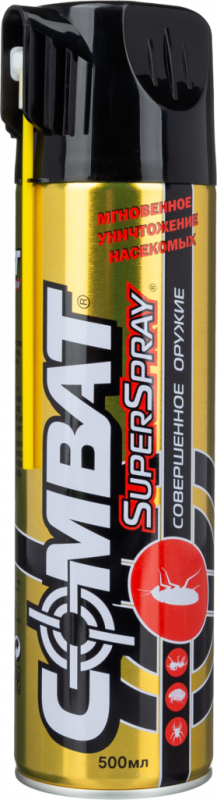 Инсектицид COMBAT Super Spray, 500мл