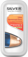 Губка для обуви SILVER Придающая блеск бесцветная, 25г
