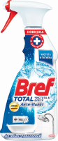 Средство для чистки ванной и туалета BREF Total Анти-Налет Антибактериальный, 500мл
