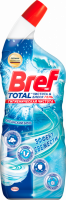 Гель для чистки унитаза BREF Total Чистота и блеск Океанский бриз, 700мл