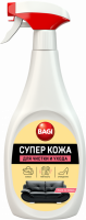 Средство для чистки и ухода за изделиями из натуральной и искусственной кожи BAGI Супер Кожа, 400мл