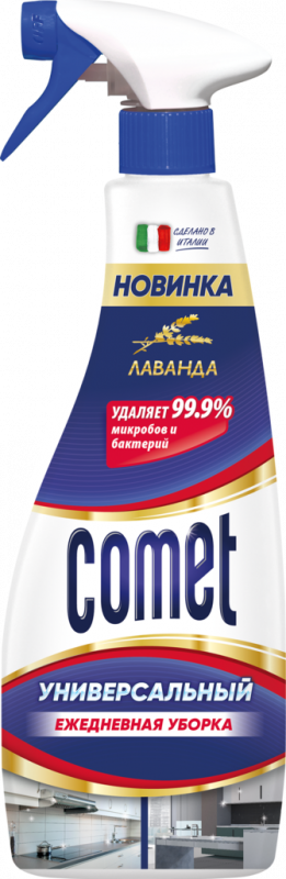 Средство чистящее COMET Универсальный с аром. лаванды спрей Средство чистящее COMET Универсальный с аром. лаванды спрей