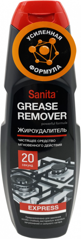 Спрей для чистки SANITA Жироудалитель, 500мл Спрей для чистки SANITA Жироудалитель, 500мл
