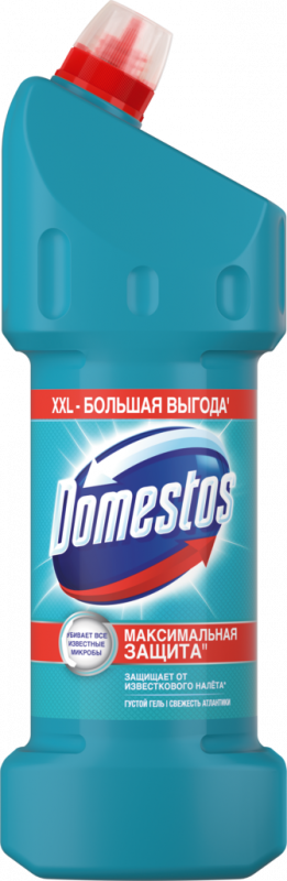 Средство для чистки DOMESTOS Свежесть Атлантики, 1.5л Средство для чистки DOMESTOS Свежесть Атлантики, 1.5л